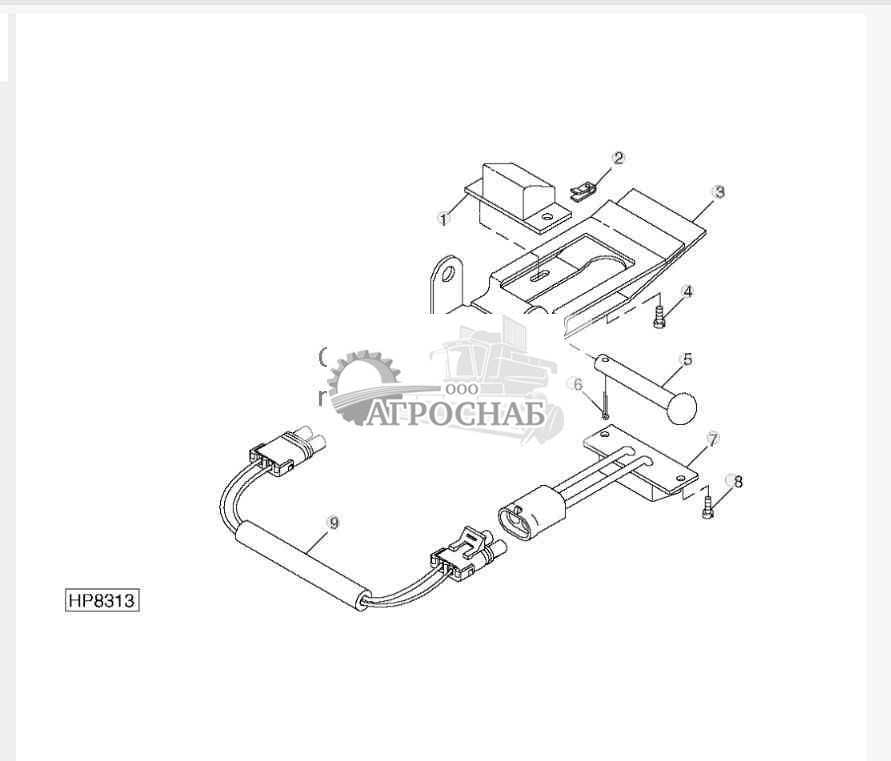 Straw Walker Sensor Switch 